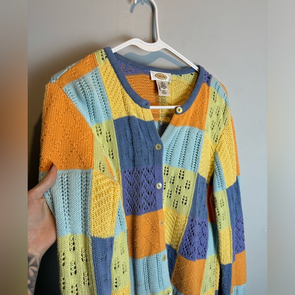 Vintage Talbots Sweater Cardigan - Picture 2 of 3